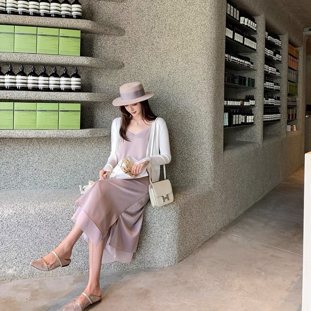 Max dress - Pink Double Layer - NEW